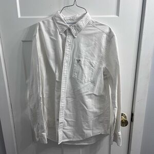American Eagle-White Button Down